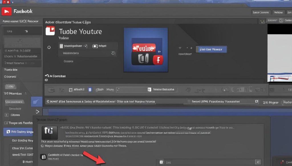 how to create and share youtube clips on facebook